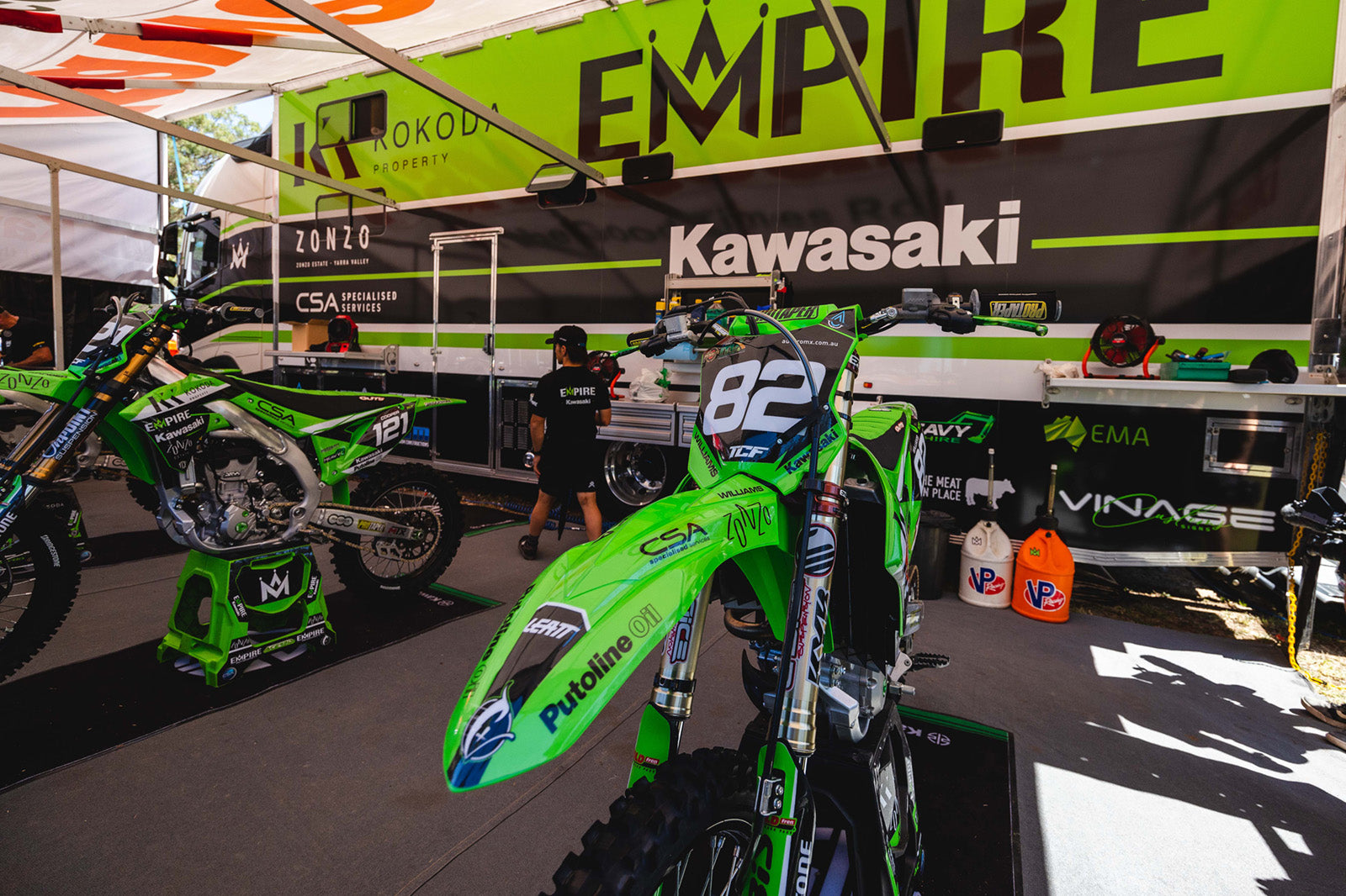 EMPIRE KAWASAKI RIDERS BATTLE THE HEAT AT APPIN PROMX SCORCHER