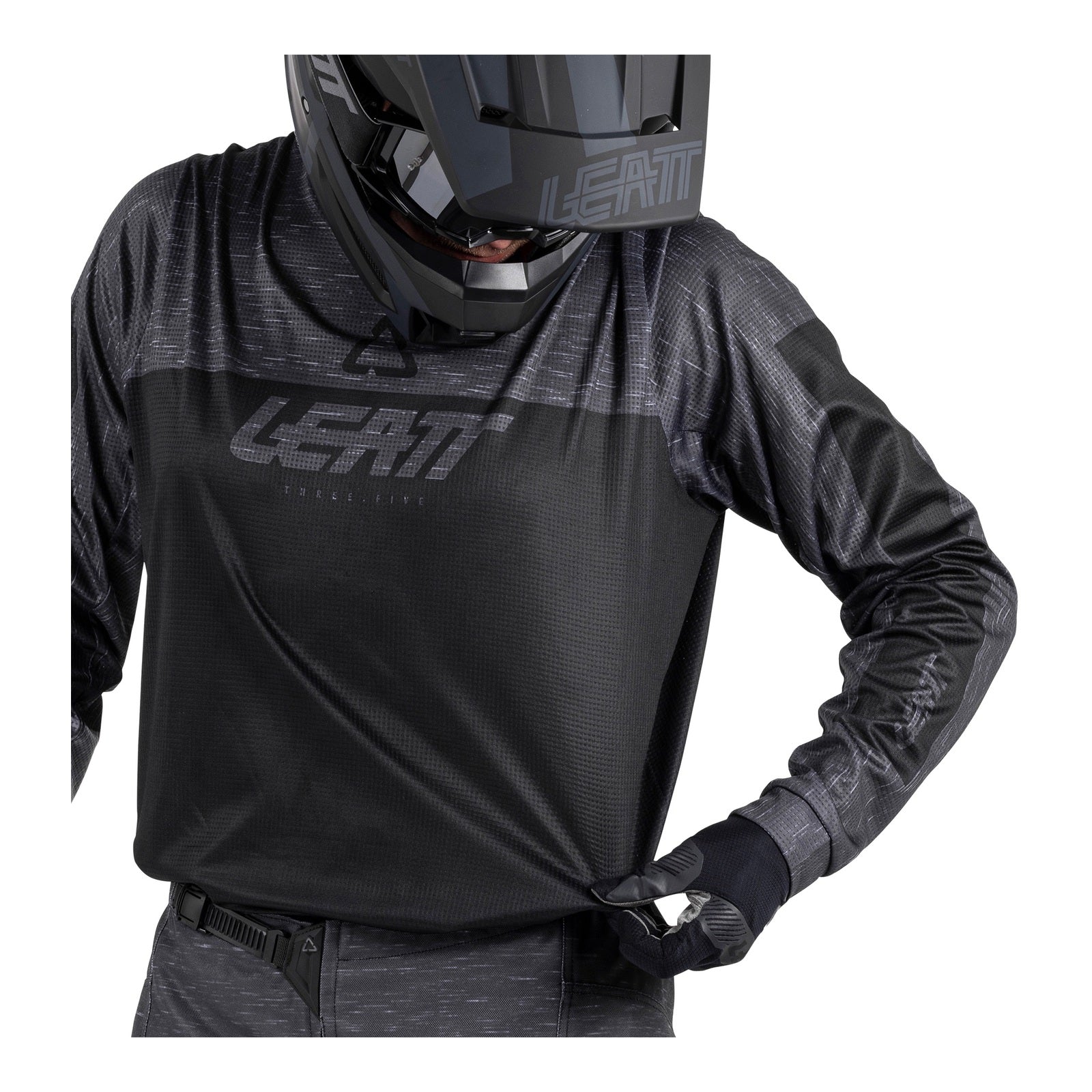 Leatt 2026 3.5 Ride Kit - Stealth Black / Grey