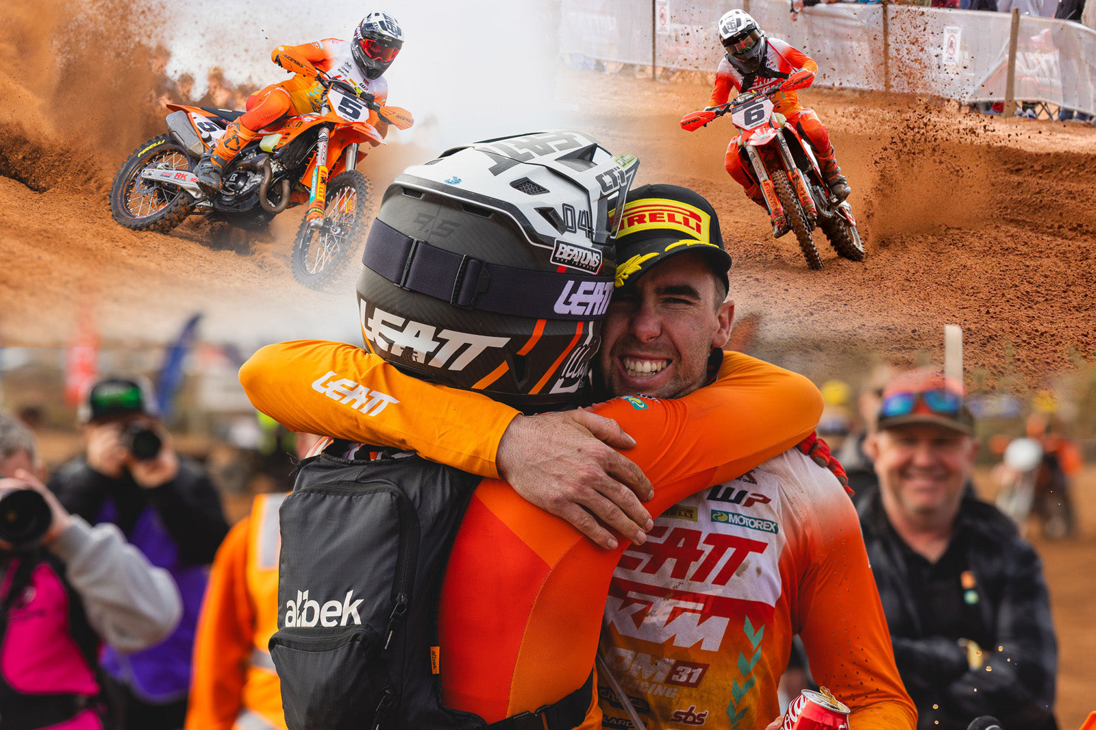 Leatt’s Korey McMahon and Daniel Milner Dominate 2025 Hattah Desert Race