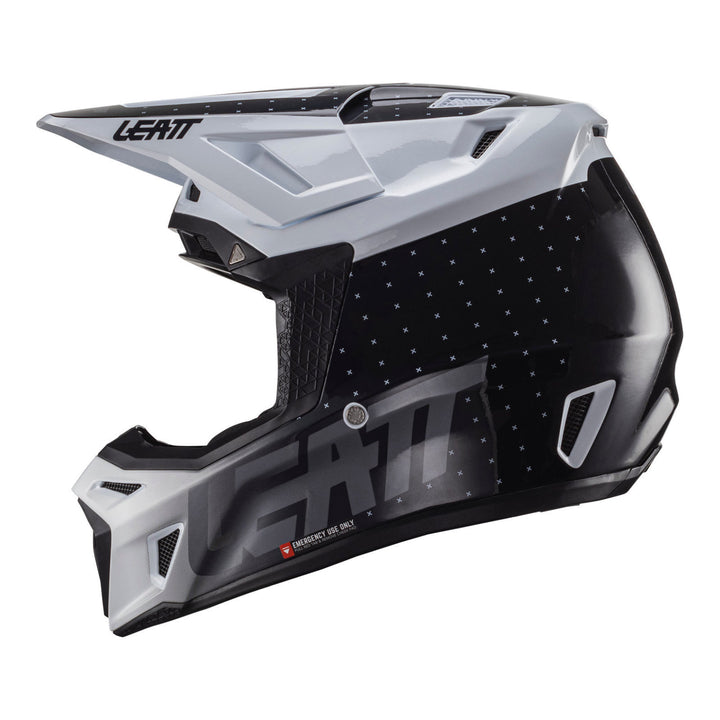 Leatt 2024 8.5 Helmet Kit - Black / White