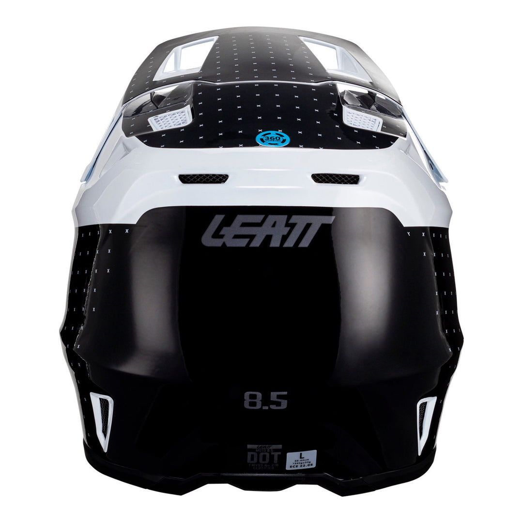 Leatt 2024 8.5 Helmet Kit - Black / White