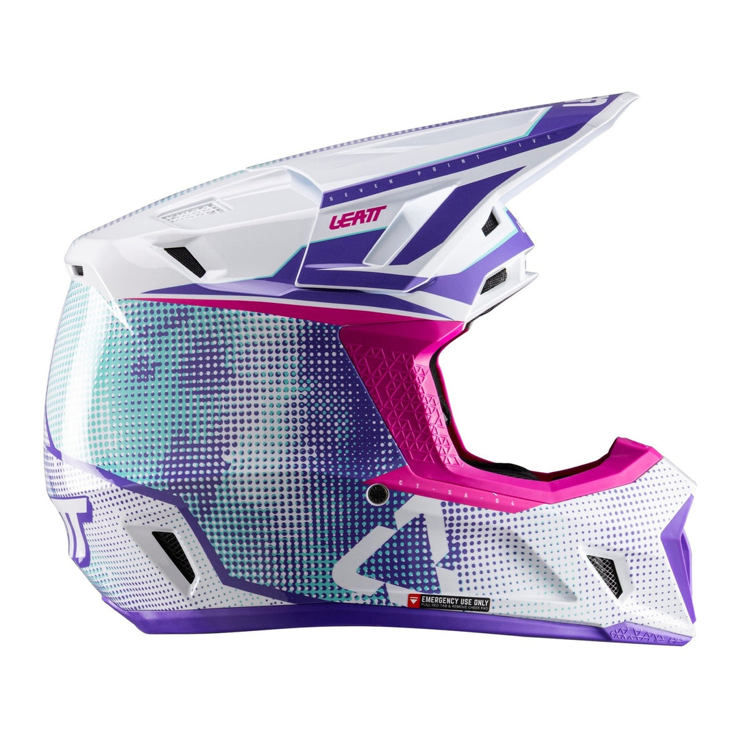 Leatt 2026 7.5 Helmet Kit - Purple