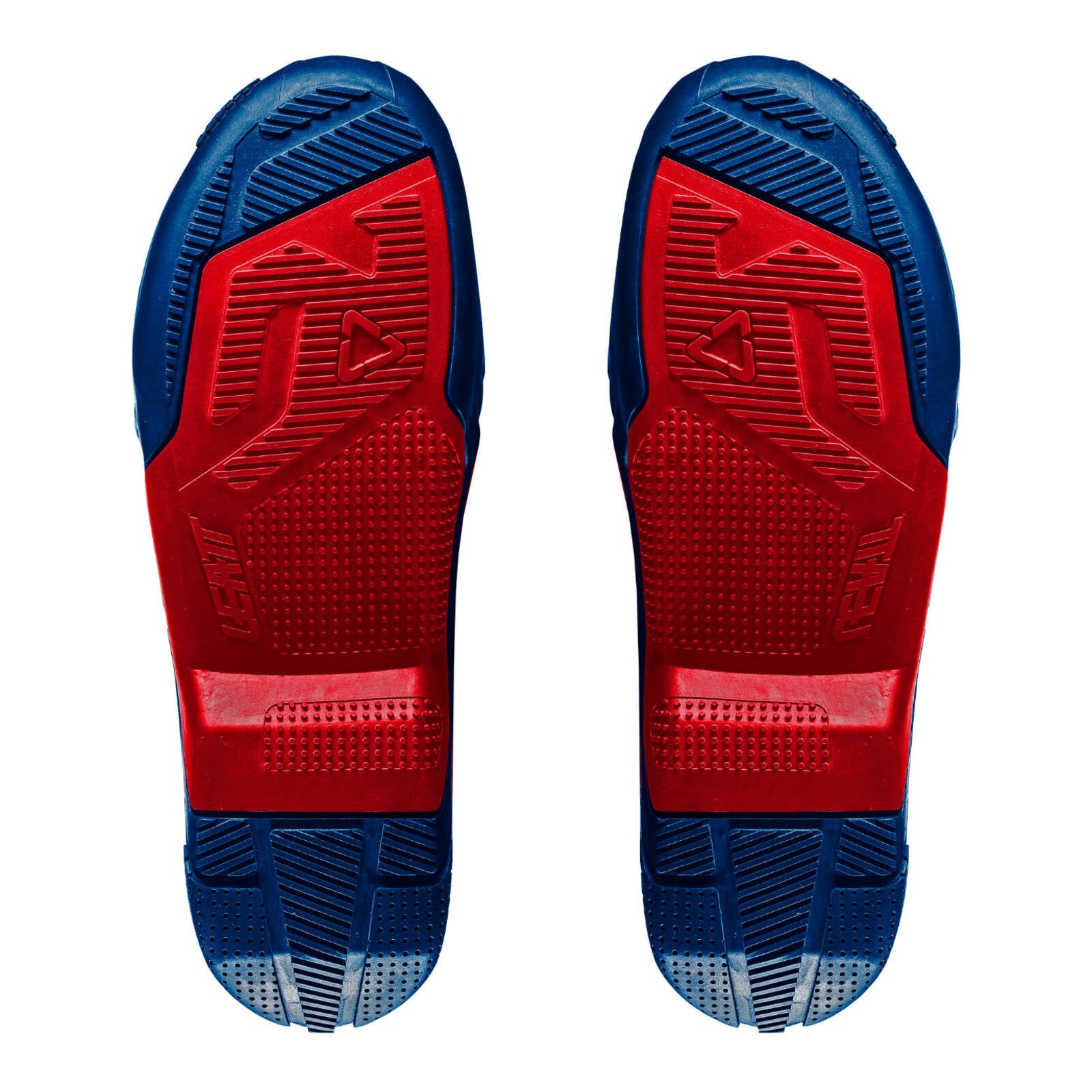 Leatt 4.5/5.5 Boot Outer Sole - Blue / Red [Pair]