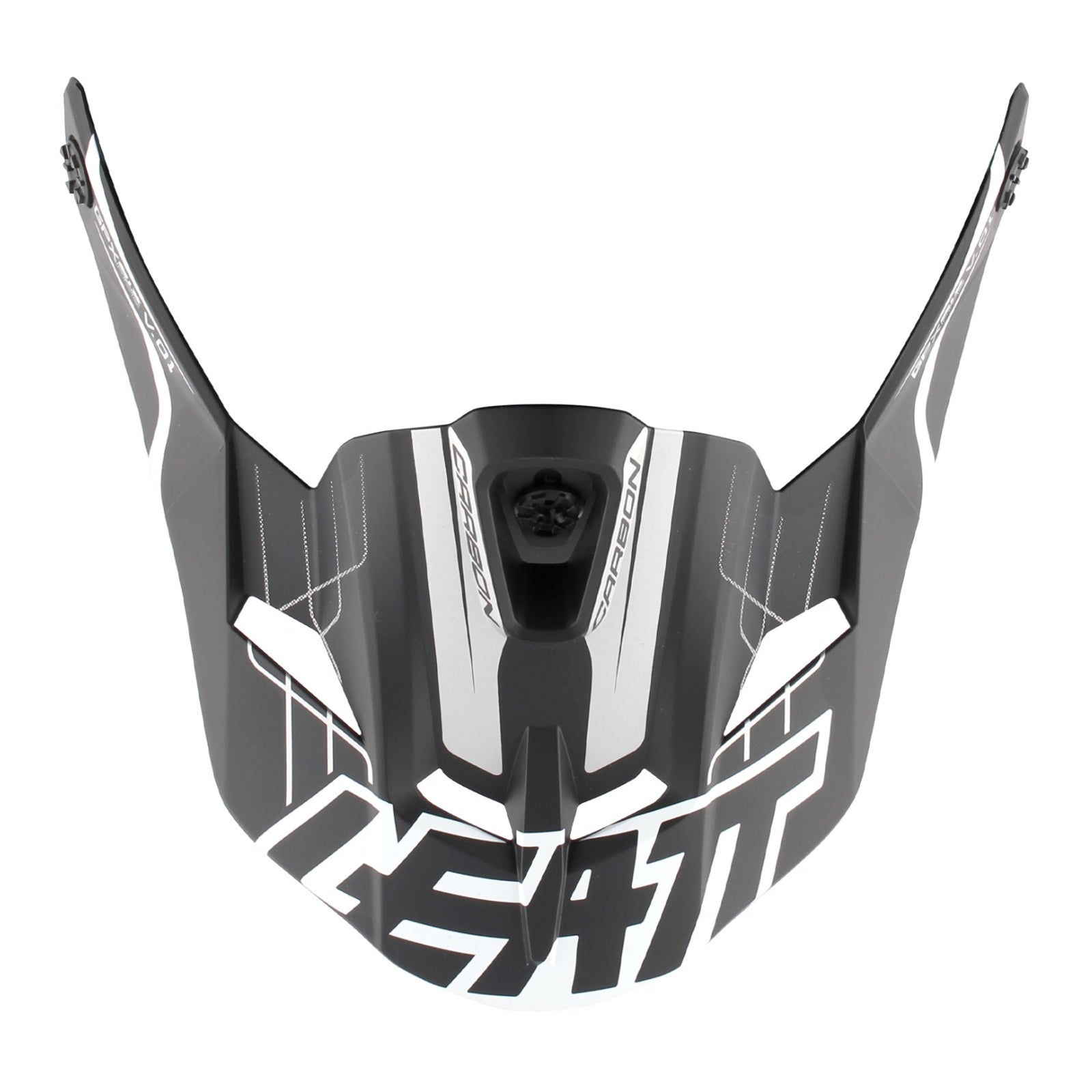 Leatt 6.5 GPX V16 Helmet Peak - Carbon / White (XS/S)