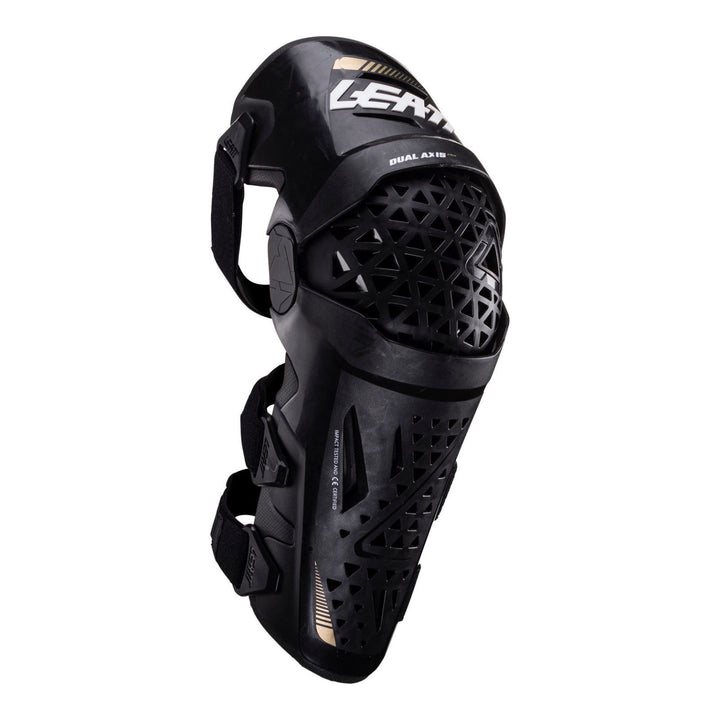 Leatt Dual Axis Pro Knee & Shin Guard- Black
