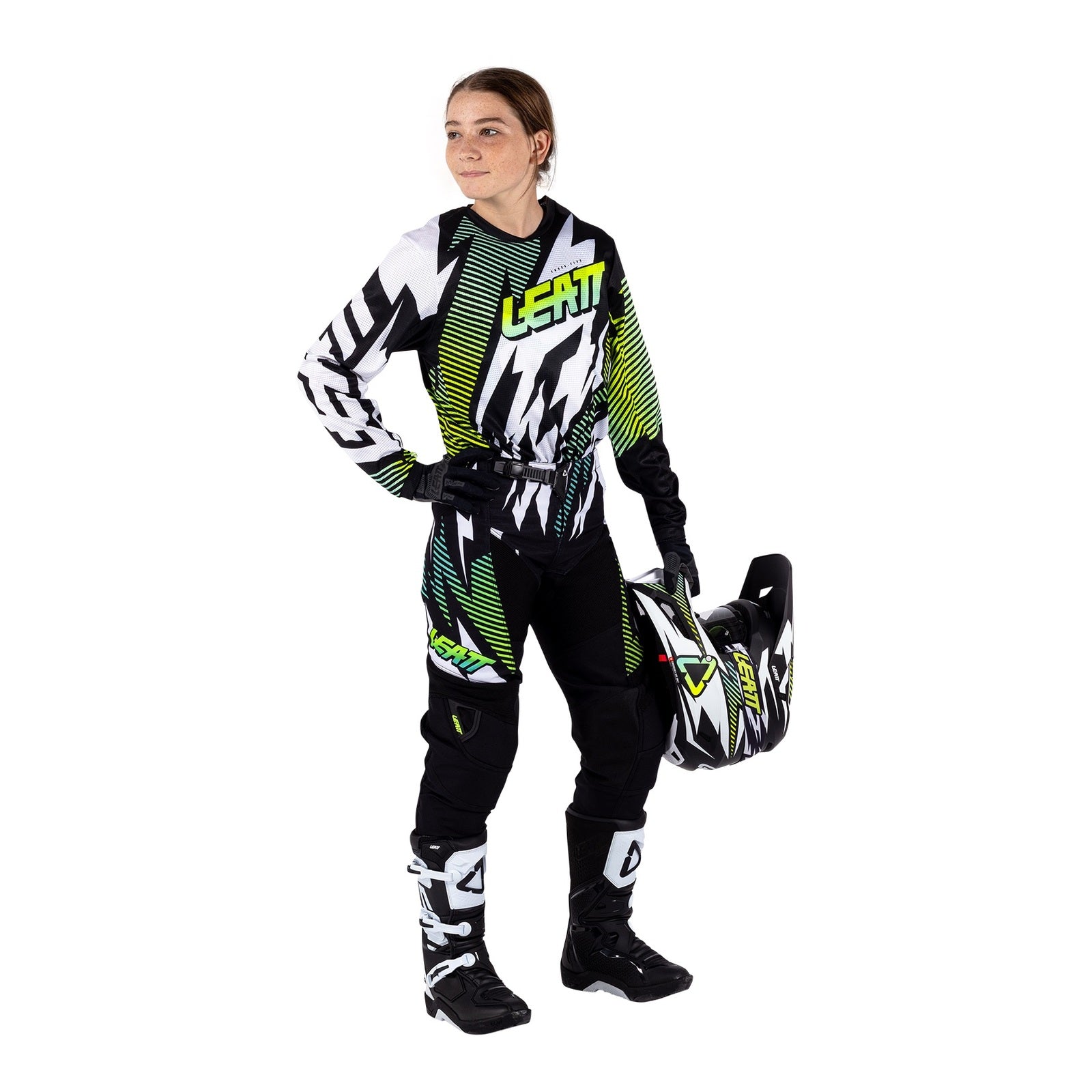 Leatt 2026 3.5 Junior Ride Kit - Storm Teal