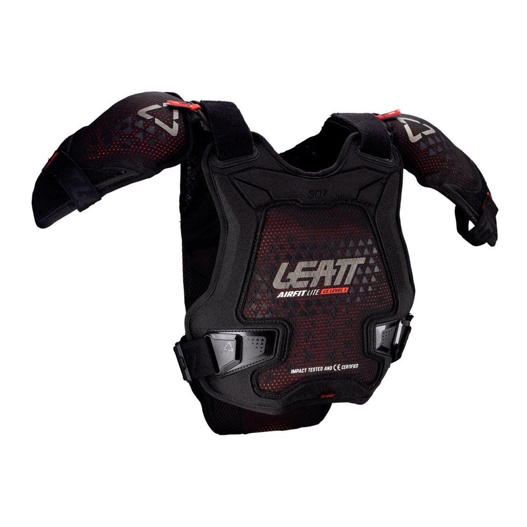 Leatt 3DF AirFit Evo Junior Chest Protector Pro - Black