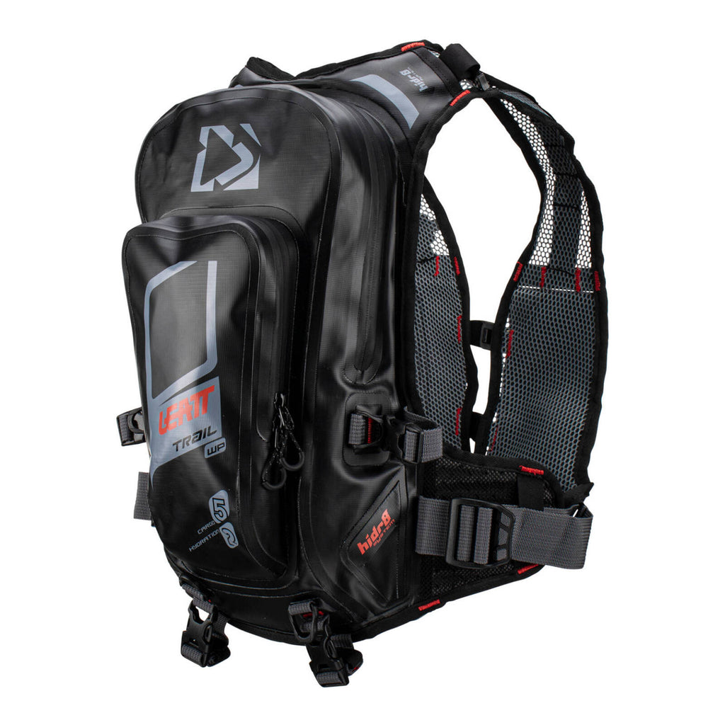Leatt 2.0 HydraDri 防水ハイドレーションバックパック Leatt 2.0 Hydradri Hydration Waterproof - Titanium (XS-2XL