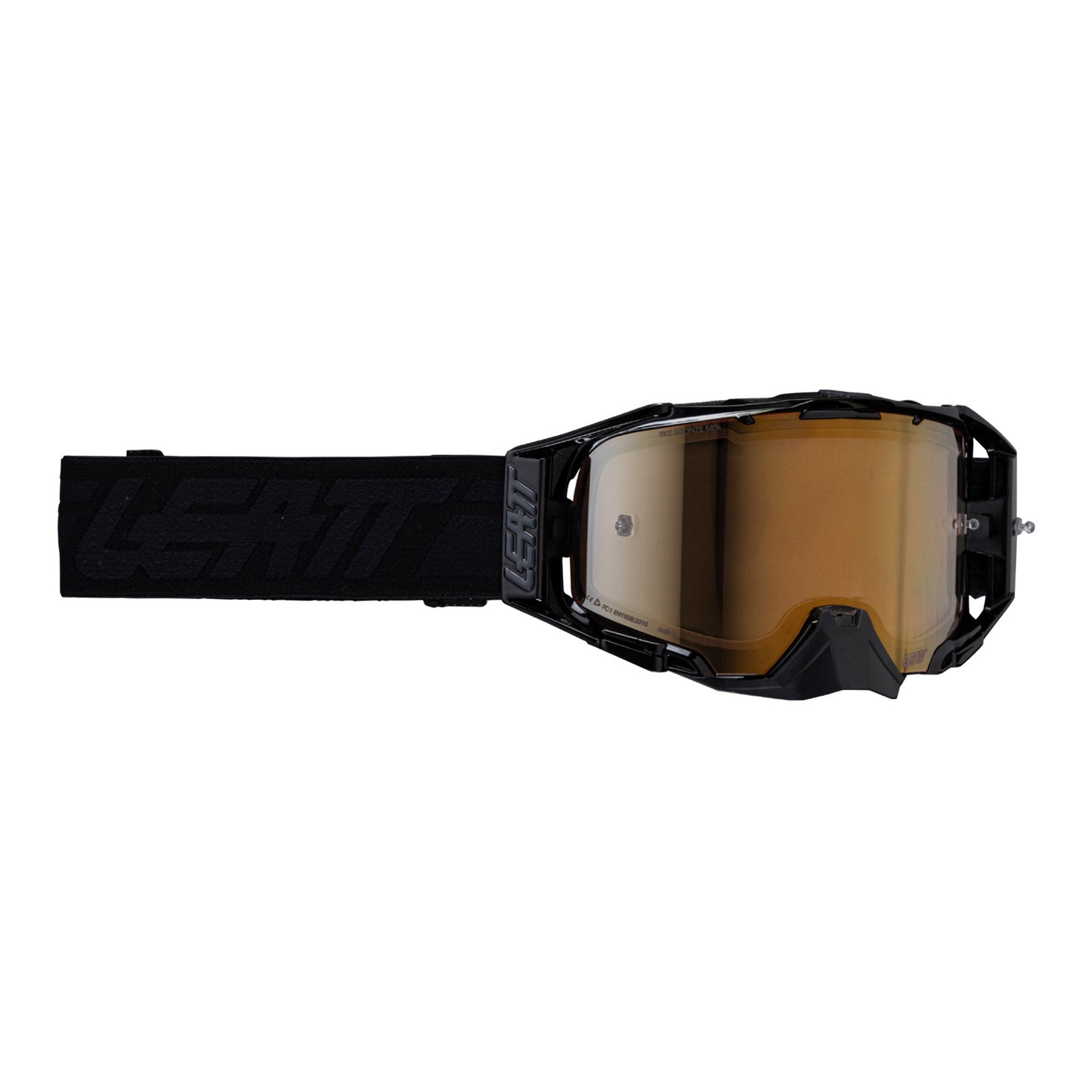 Leatt 6.5 Velocity Goggle Iriz - Stealth / Bronze 68 VLT – Leatt Moto ...